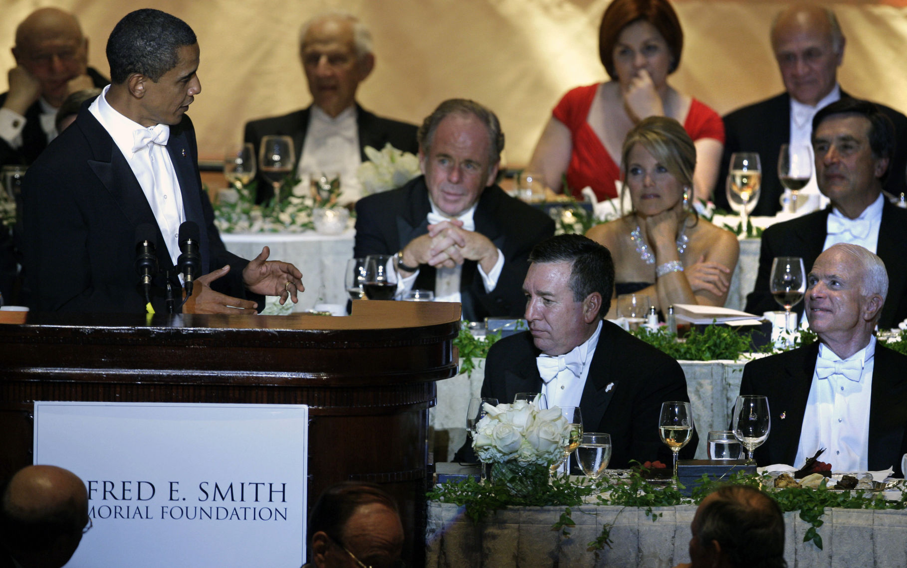 Al Smith dinner, 2008